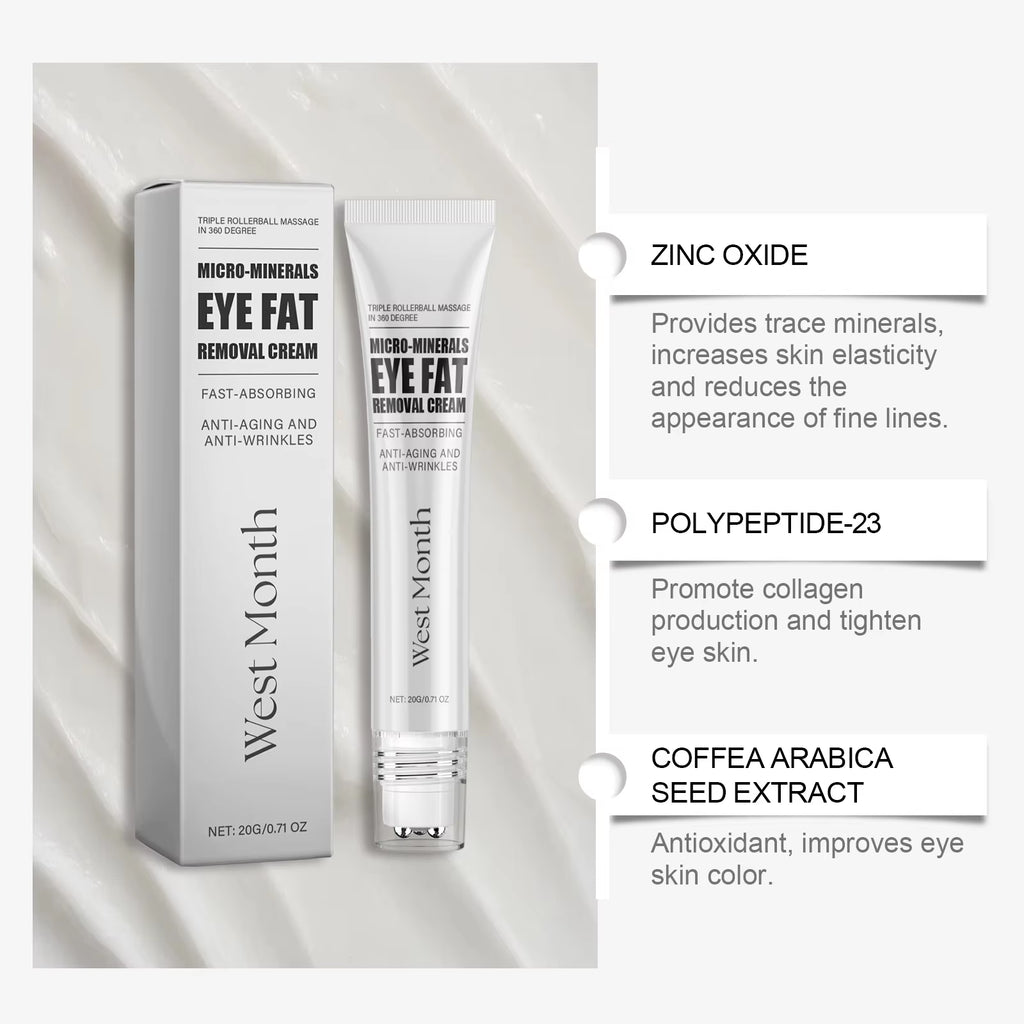 Firming Eye Cream Reduce Dark Circles Eye Bags Removal Lighten Fine Lines Improve Eye Puffiness Deeply Nourishing Lift Eye Cream